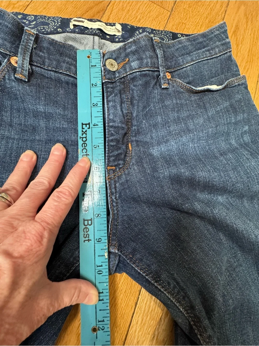Levi's 525 Perfect Waist Straight-Leg Women’s Jeans 10